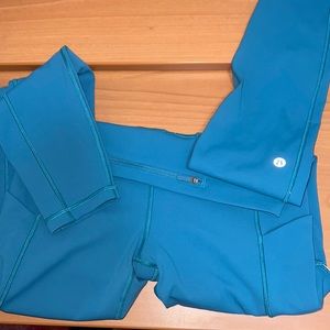 Blue Lululemon Leggings